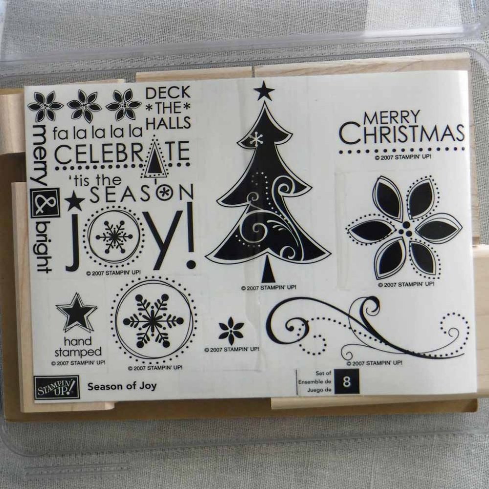 Stampin' Up! Sesaon of Joy Stamp Set - New
